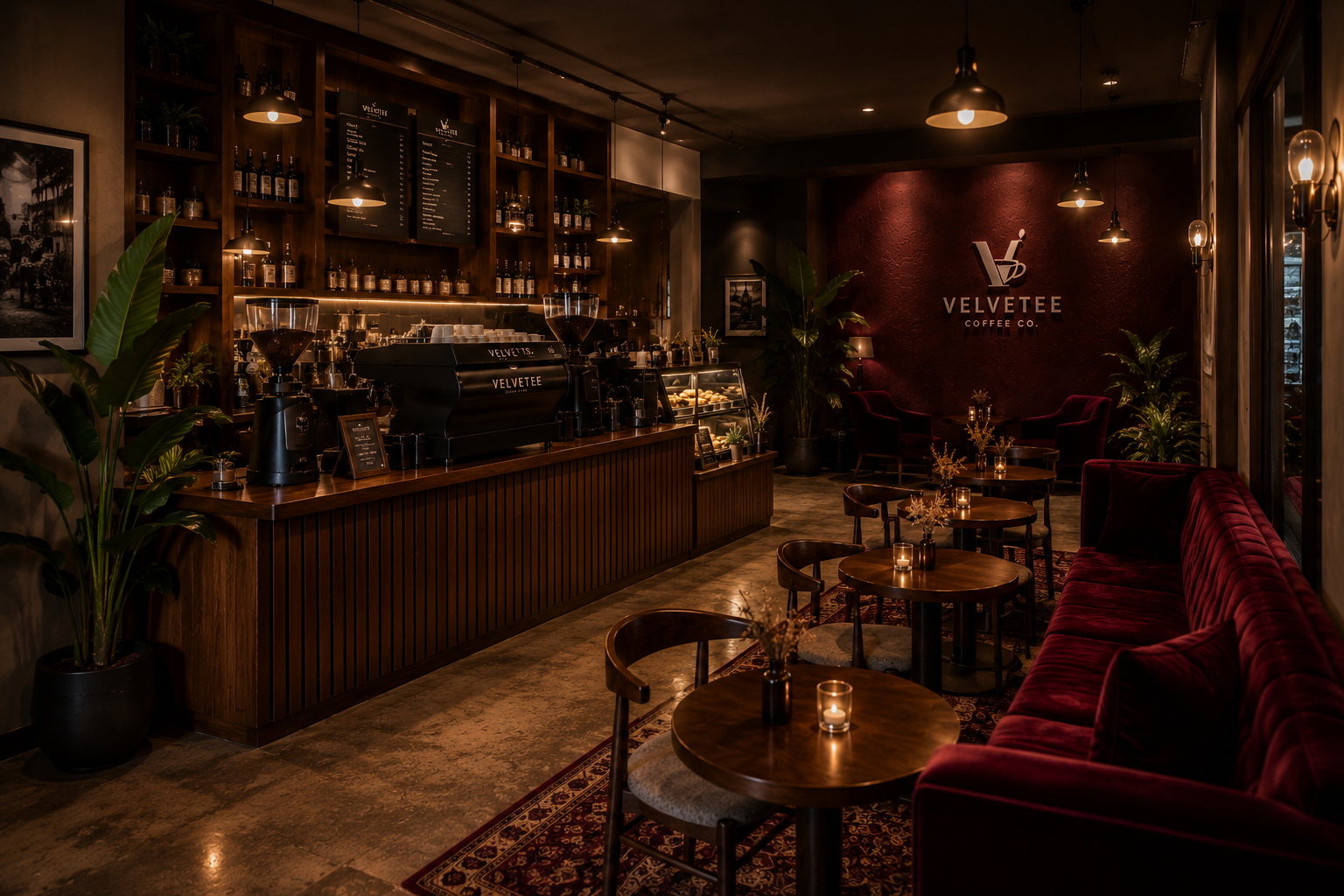 Velvetee Coffee Co. interior
