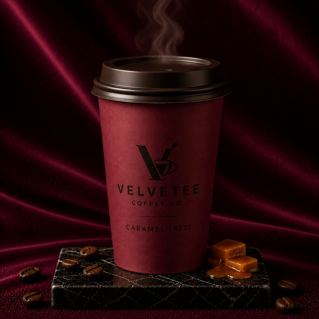 Hot Caramel Latte